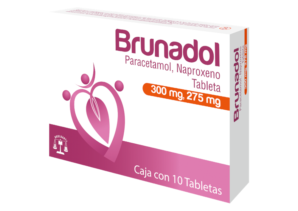 BRUNADOL 10 TAB 275/300 MG