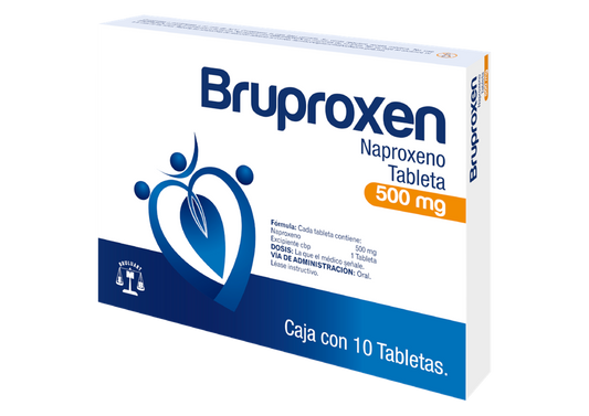 BRUPROXEN 10 TAB 500 MG