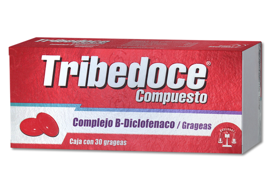 TRIBEDOCE COMPUEST 30 GRAG 50/50/50/1 MG