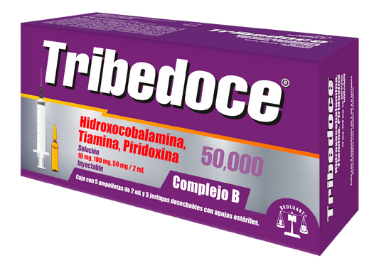 TRIBEDOCE 50,000 5 AMP 100/50/1 MG