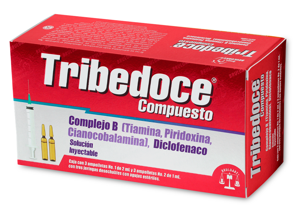 TRIBEDOCE COMPUEST 3 AMP 100/100/5/75 MG