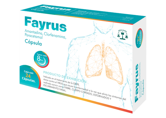 FAYRUS 24 CAPS 50/3/300 MG