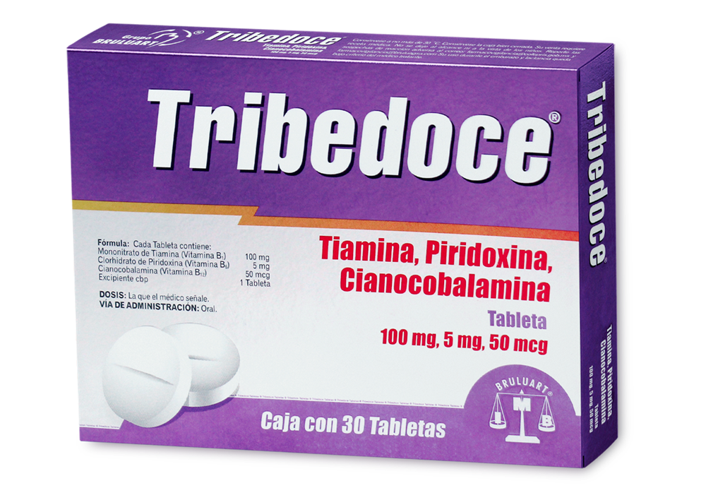 TRIBEDOCE 30 TAB 100/5/0.05 MG