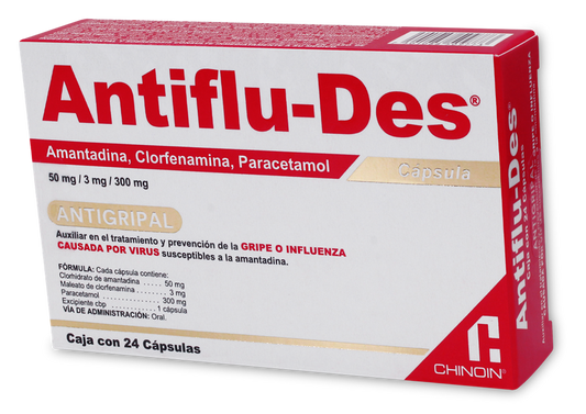 ANTIFLU DES 24 CAPS 1 CAJA 50/3/300 MG