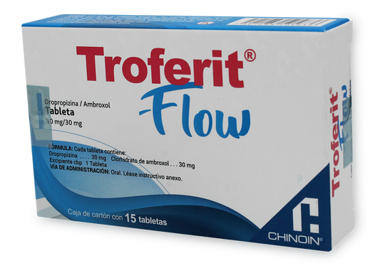 TROFERIT FLOW 15 TAB 30 MG