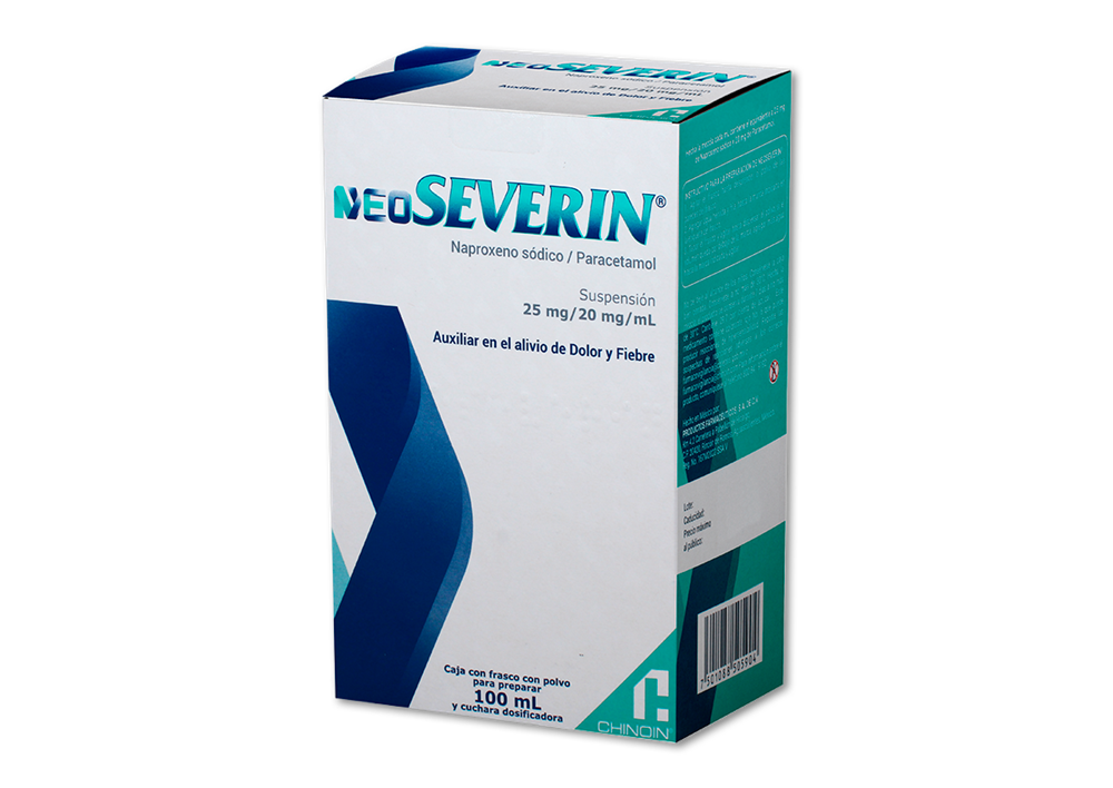 NEO SEVERIN SUSP 25 MG/ 20 MG/ML