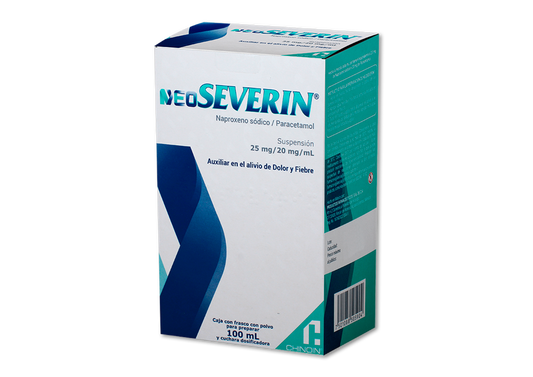 NEO SEVERIN SUSP 25 MG/ 20 MG/ML