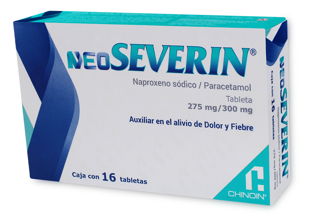 NEO SEVERIN 16 TAB 275 MG/ 300 MG