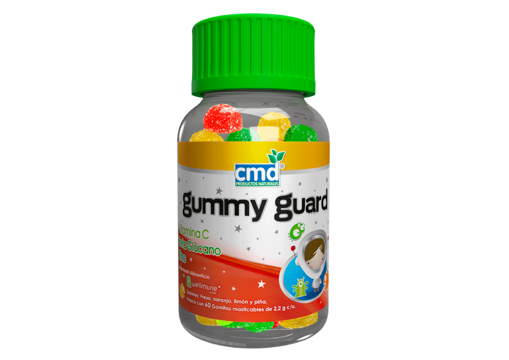 GUMMY GUARD 1 FCO 60 GOMAS 270/18.8/40MG