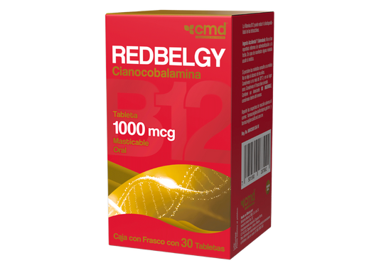 REDBELGY 30 TAB 1000 MCG