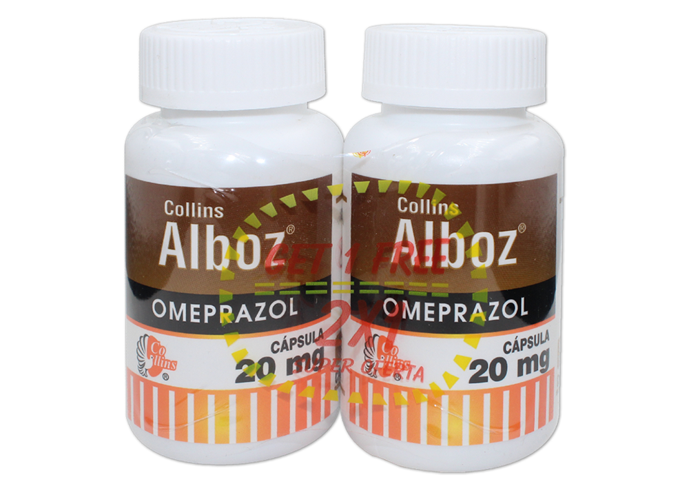 ALBOZ 2 FCO 60 CAPS 20 MG