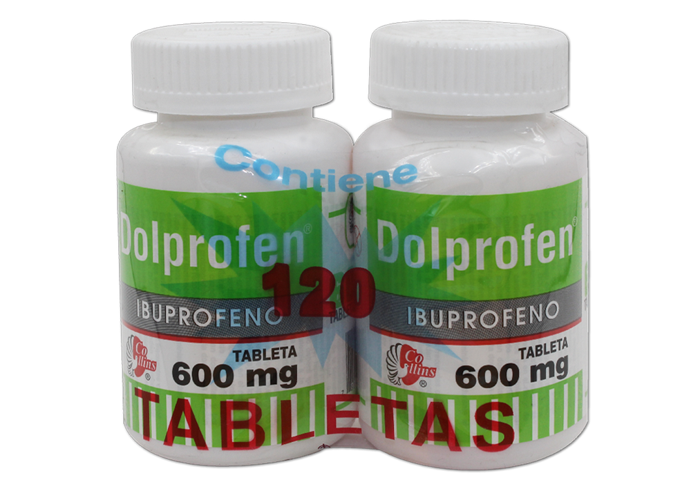DOLPROFEN 2 FCO 60 TAB 600 MG