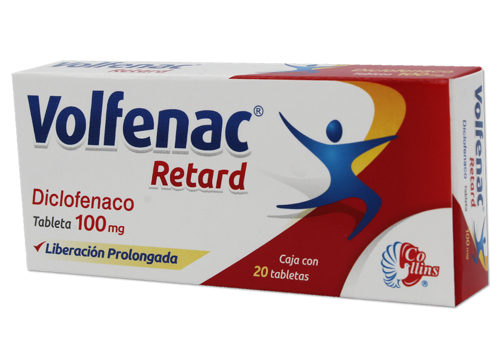 VOLFENAC RETARD 20 TAB 100 MG