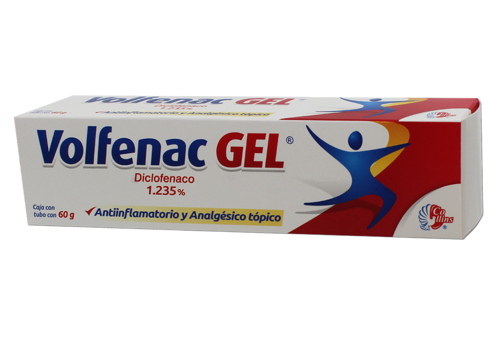 VOLFENAC 1 GEL 60G/1.235 %