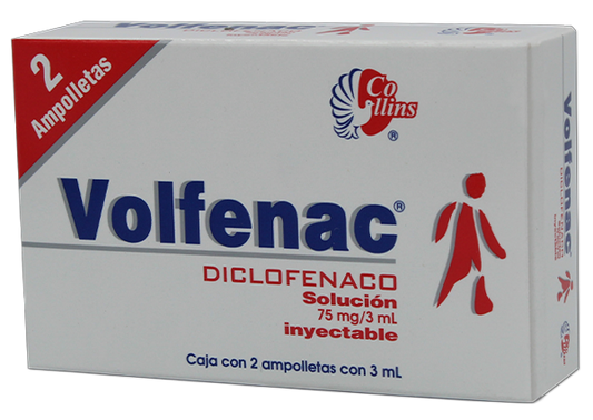 VOLFENAC 2 AMP 75MG/3 ML