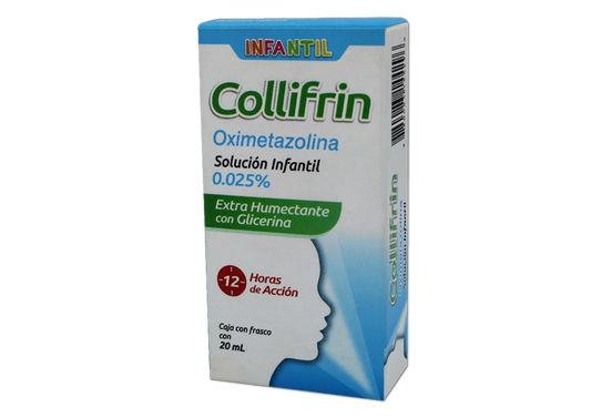COLLIFRIN INFANTIL 1 SOL 25MG/20 ML
