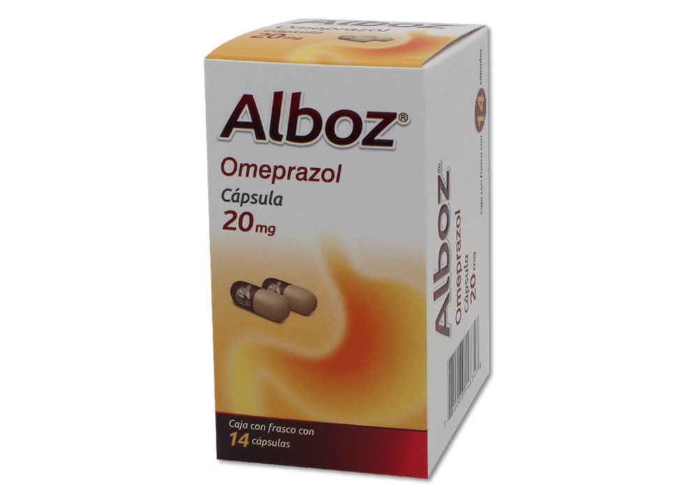 ALBOZ 14 CAPS 20 MG