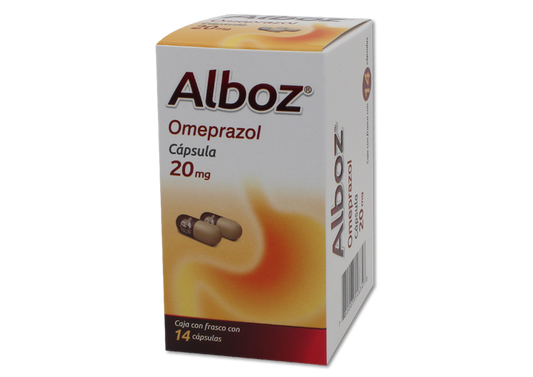 ALBOZ 14 CAPS 20 MG