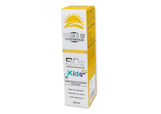 FOTOSUN UV 100 KIDS FPS 50+ CREMA 125 ML