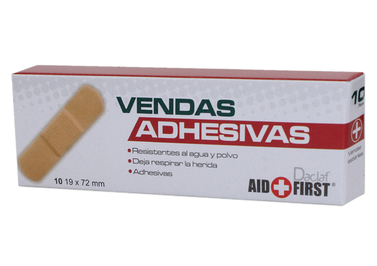 AID+FIRST VENDITAS ADHESIVAS 1 CJA C/10