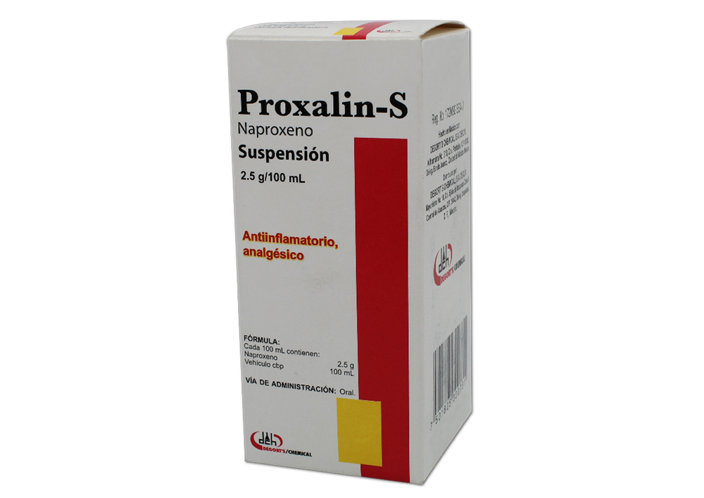PROXALIN-S 1 SUSP 125MG/5/100 ML