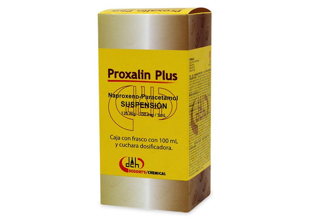 PROXALIN-PLUS 1 SUSP 2.5/2G/100 ML