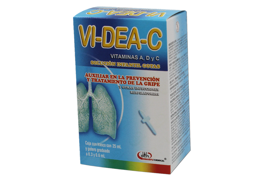 VI-DEA-C 1 GOT 500000/40000UI 25 ML