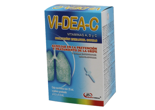 VI-DEA-C 1 GOT 500000/40000UI 25 ML