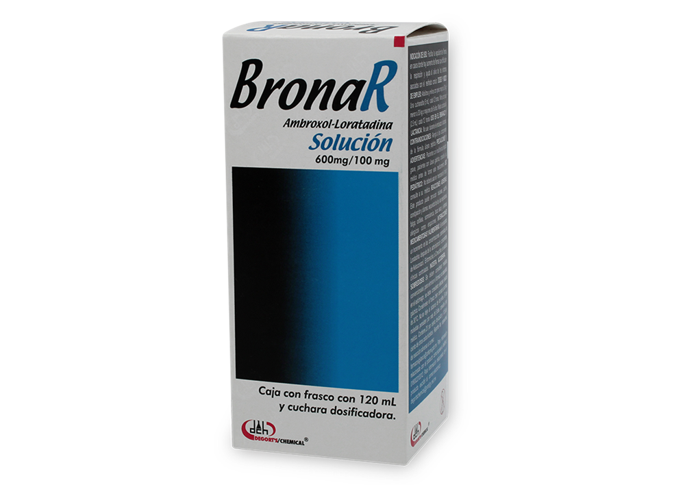 BRONAR 1 JBE 600/100MG/5/120 ML