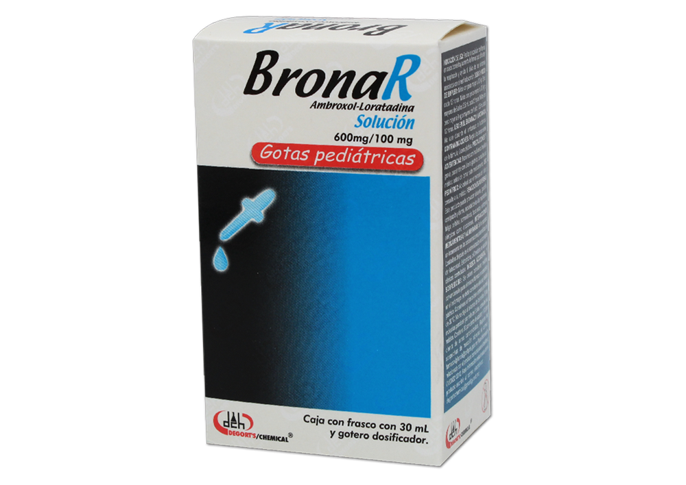 BRONAR 1 GOT 600/100MG/5/30 ML