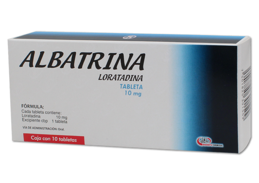 ALBATRINA 10 TAB 10 MG