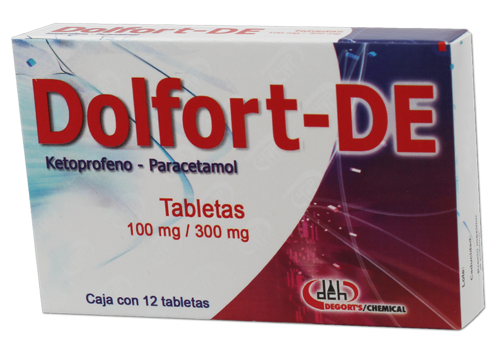 DOLFORT-DE 12 TAB 300/100 MG