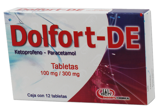DOLFORT-DE 12 TAB 300/100 MG