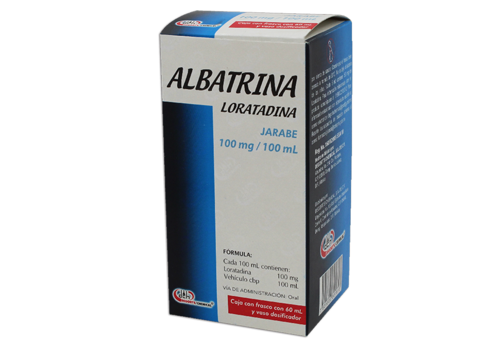 ALBATRINA 1 JBE 100MG/100/60 ML