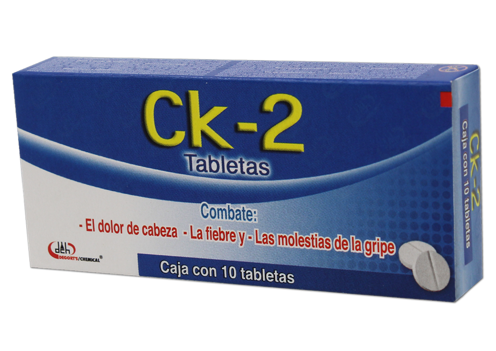 CK2 10 TAB 500/25/5/4 MG