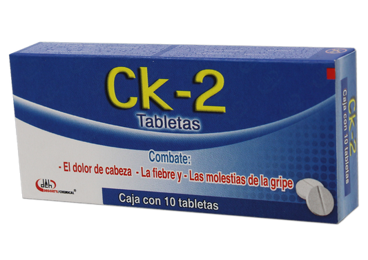 CK2 10 TAB 500/25/5/4 MG