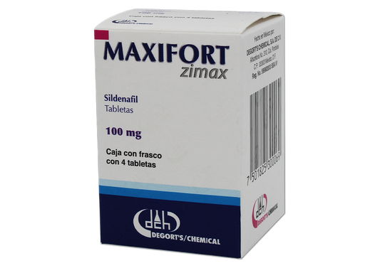 MAXIFORT ZIMAX 4 TAB 100 MG