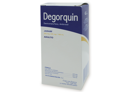DEGORQUIN ADU 1 JBE 225MG/225MG/100 ML