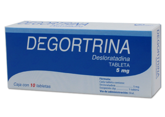 DEGORTRINA 10 TAB 5 MG