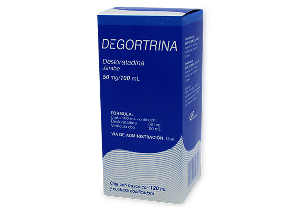 DEGORTRINA 1 JBE 50MG/100/120 ML