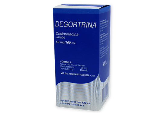 DEGORTRINA 1 JBE 50MG/100/120 ML