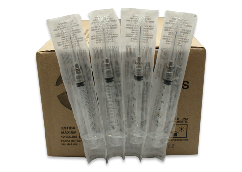 JERINGA NEGRA 100 JERS 22X32MM/3 ML