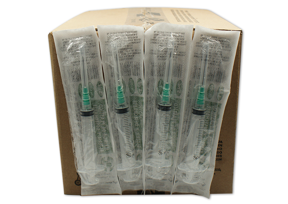 JERINGA VERDE 100 JERS 21X32MM/5 ML