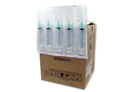 JERINGA VERDE 100 JERS 21X32/10 ML