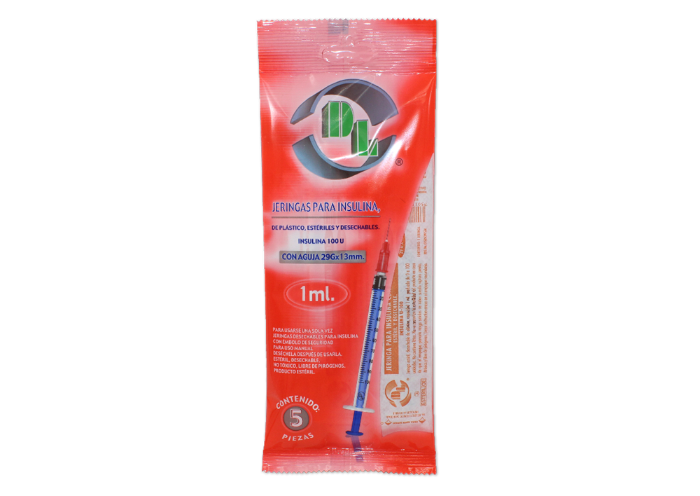 JERINGA INSULINA 5 JERS 29X13MM/1 ML