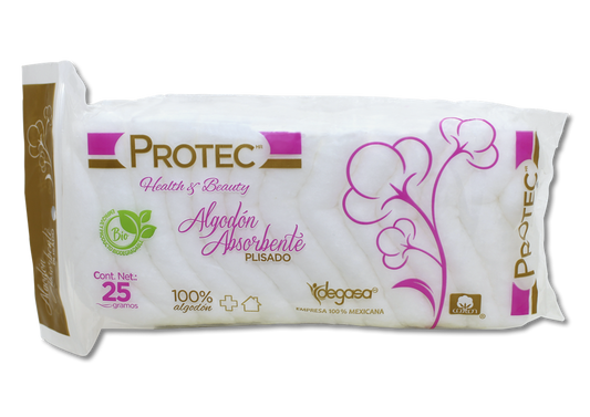 ALGODON PLISADO PROTEC 1 SOB 25 G