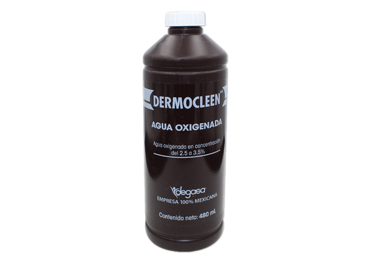 AGUA OXIGEN DERMOCLEEN 1 BOT 480 ML