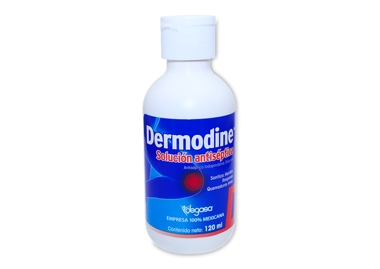 DERMODINE 1 SOL 120 ML 10 MG