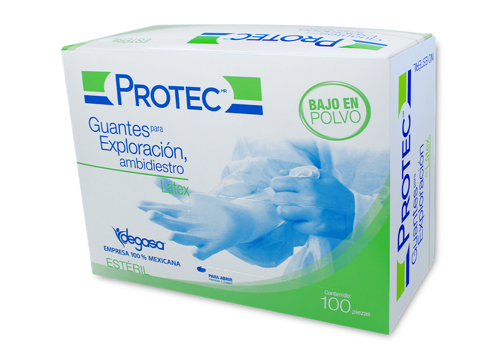 GUANTE EXPL ESTER LATEX CH 1 CJA 100 PZA