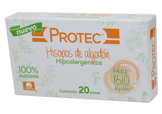 APLICADOR C/ALG LIMPIECITOS 1 CJA 20 PZA